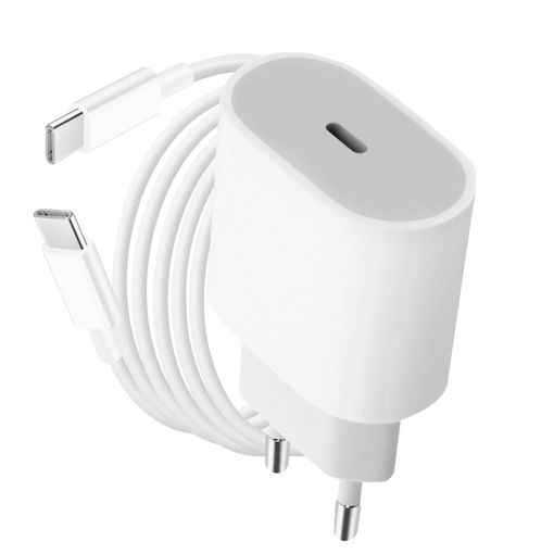 Cargador USB-C 20W Blanco